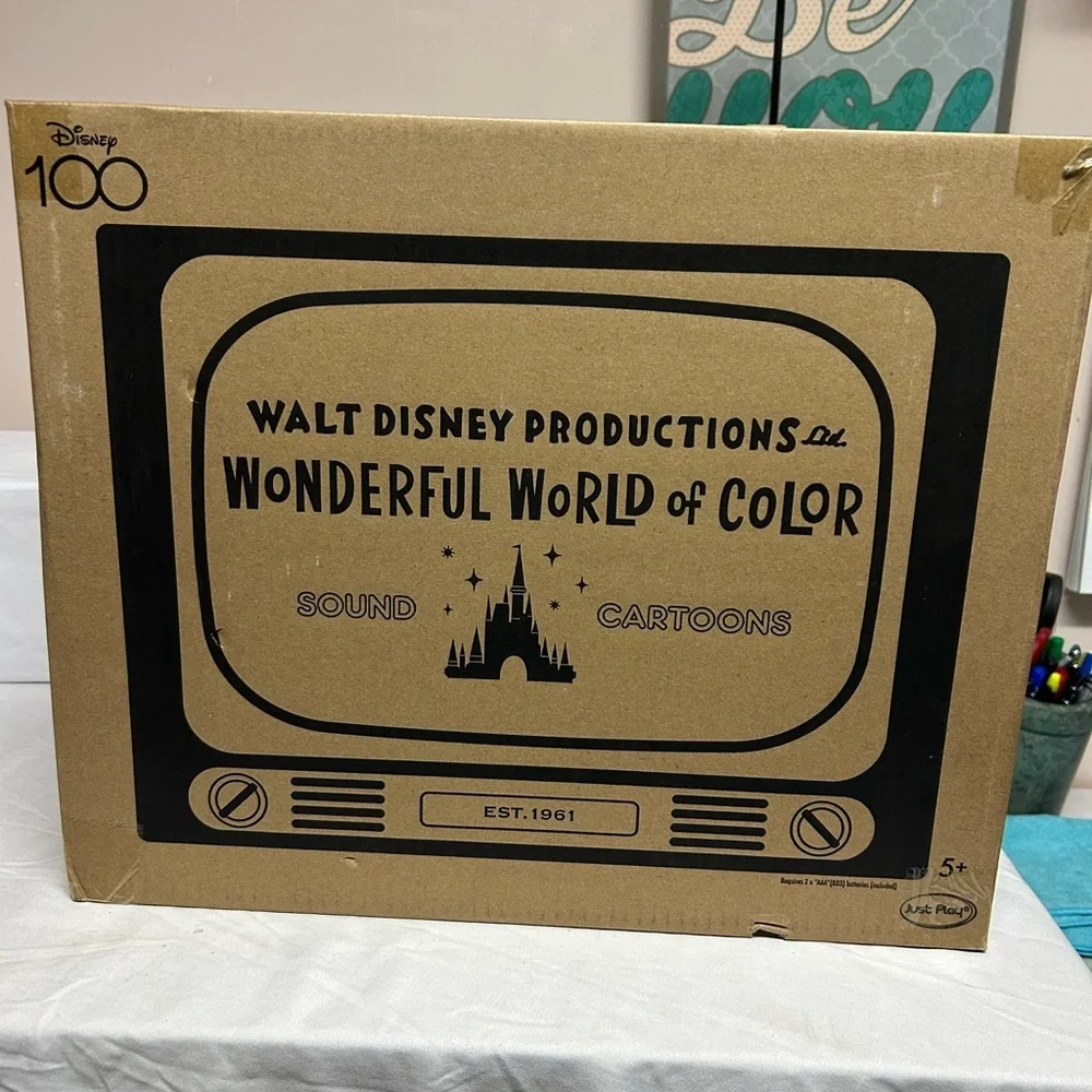 DISNEY 100th Anniversary-Tinkerbell wonderful world of color, limited edition